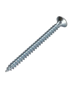 Chipboard Screw Countersunk Head Pozi PZ3 6X70 Zinc Plated 2