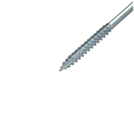 1 x Chipboard Screw Tekor Countersunk Head With Serration Pozi PZ2 5X60 Thread Length: 40 cut Type 17 Drilling Point Zinc