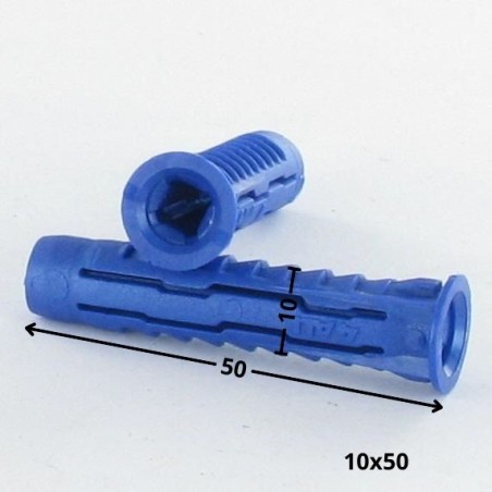 1 x Plug Nylon 10X50 4ALL RAWLPLUG