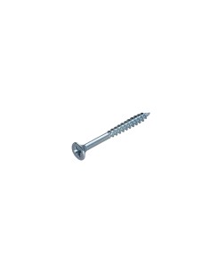 Chipboard Screw Countersunk Head Pozi PZ2 4X35 Partial...