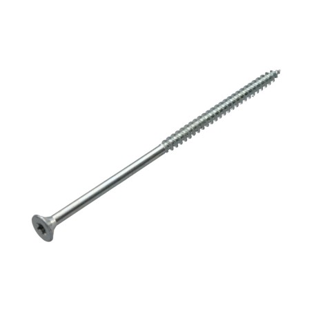 1 x Chipboard Screw Countersunk Head T30 6X130 Thread Length: 70 Zinc Plated