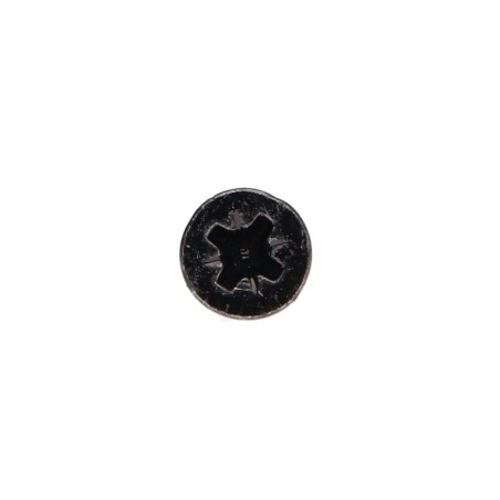 1 x Chipboard Screw Countersunk Head Pozi PZ1 3X10 Full Thread Black Zinc Plated micro screw