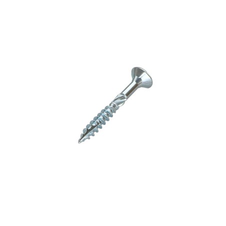 1 x Framing screws TEKOR Countersunk Head With Serration T25 5X50 Thread Length: 27 cut Type 17 Drilling Point Zinc Plated