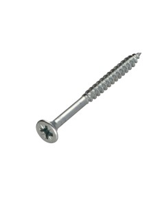 Chipboard Screw Countersunk Head Pozi PZ2 5X60 Partial...