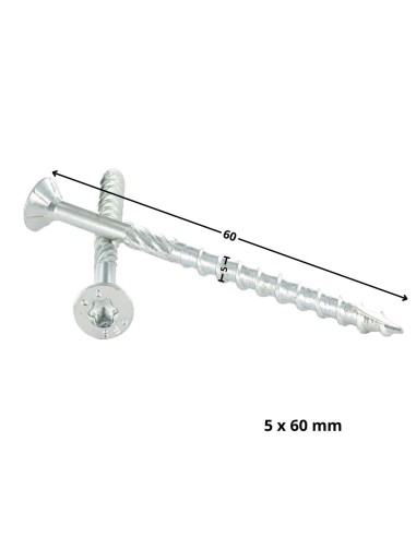 1 x Framing screws TEKOR Countersunk Head With...