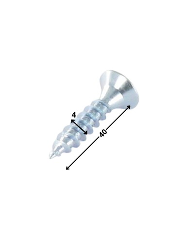 1 x Chipboard Screw Countersunk Head T20 4X40...
