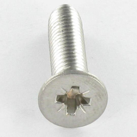 1 x Self Tapping Screw Stainless Steel A2 Countersunk Head Pozi 2.5X12 micro screw