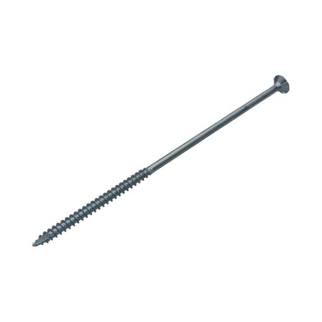 1 x Chipboard Screw Tekor Countersunk Head With Serration T30 6X260 Thread Length: 70 cut Type 17 Drilling Point