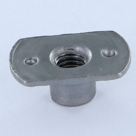 1 x Cylindrical Welding Nut M8 26X18 height 11 Steel