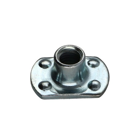 1 x Cylindrical Welding Nut internal boss M8 26X18 height 11 Zinc Plated