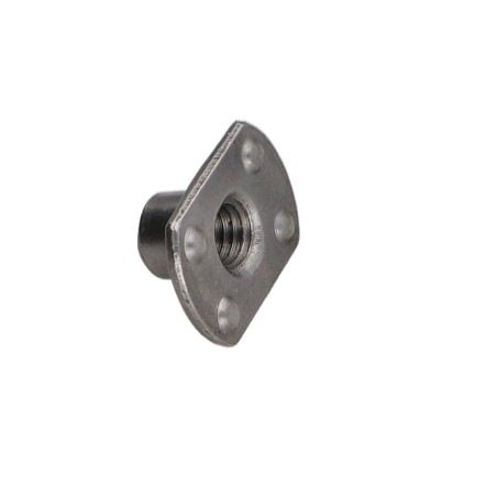 1 x Cylindrical Welding Nut External boss M8 26X18 height 8 Steel