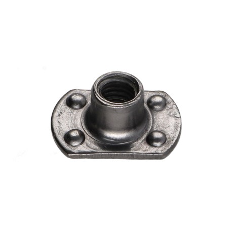 1 x Cylindrical Welding Nut internal boss M8 26X18 height 11 Steel