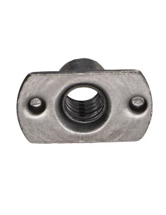 Cylindrical Welding Nut internal boss M6 22X14 Steel 2