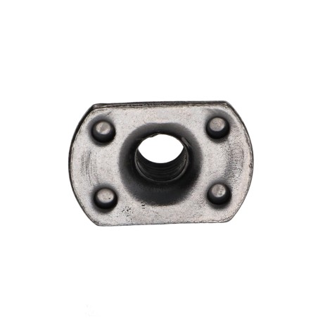 1 x Cylindrical Welding Nut internal boss M8 26X18 height 11 Steel