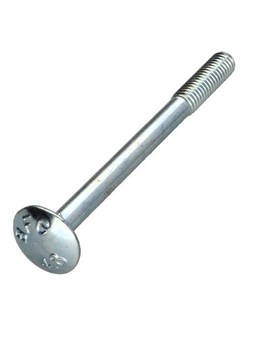 1 x Carriage Bolt M6X70 Partial Thread Zinc Plated