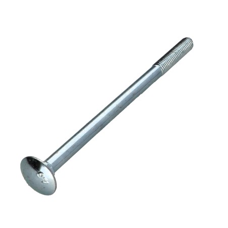 1 x Carriage Bolt M8X150 Thread Length: 28 Partial Thread Zinc Plated