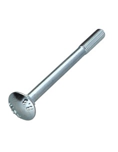 Carriage Bolt M6X70 Partial Thread Class 8.8 Zinc Plated