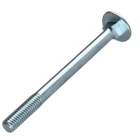 1 x Carriage Bolt M6X70 Partial Thread Class 8.8 Zinc Plated