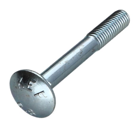 1 x Carriage Bolt M8X60 Thread Length: 22 Partial Thread Zinc Plated