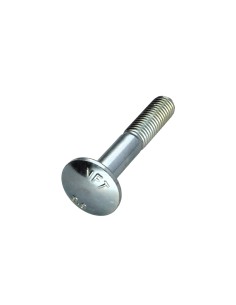 Carriage Bolt M5X35 Partial Thread Zinc Plated