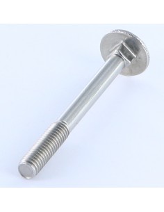 Carriage Bolt M12X250 Partial Thread Zinc Plated 2