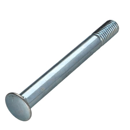 1 x Carriage Bolt M10X90 Thread Length: 20 Partial Thread K&C.B DK17.2 Zinc Plated