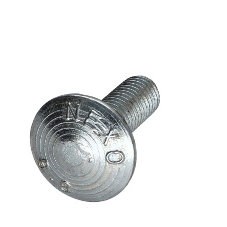 1 x Carriage Bolt M10X30 Partial Thread Class 8.8 Zinc Plated