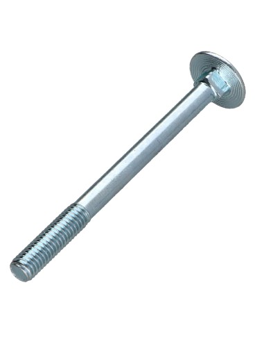 1 x Carriage Bolt M5X60 Partial Thread Zinc Plated