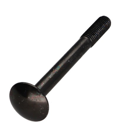 1 x Carriage Bolt M8X110 Thread Length: 22 Partial Thread Black Zinc Plated