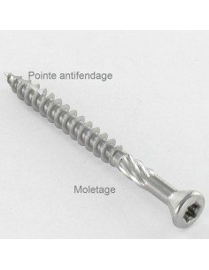 Decking Screw TEKOR Pan Countersunk Head T20 4.5X80 cut... 2