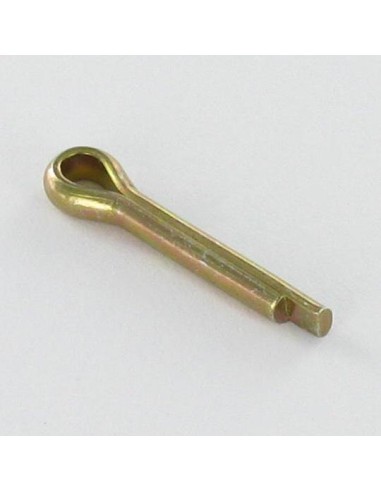 1 x Pin Slotted Yellow Zinc 3.2X25
