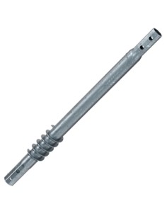 Extension for foundation screws 89X5X1500 Hot Dip Galvanized