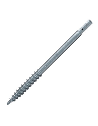 1 x Foundation screw 76X3.6X1500 Hot Dip...