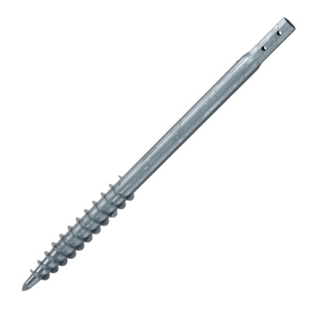 1 x Foundation screw 76X3.6X1500 Hot Dip Galvanized