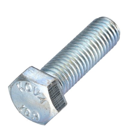 1 x Machine Screw Hexagonal Head Pitch Left M4X30 Class 10.9 geomet steel