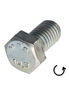 Machine Screw Hexagonal Head Pitch Left M6X16 Class 10.9... 2