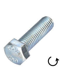 Machine Screw Hexagonal Head Pitch Left M12X60 Class 10.9... 2