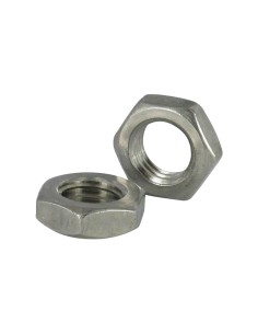 Thin Nut Pitch Left M5 Stainless Steel A2