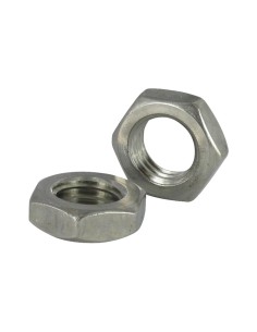 Hexagonal nut Pitch Left M10 Stainless Steel A2