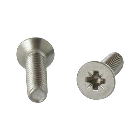 1 x Self Tapping Screw Stainless Steel A2 Countersunk Head Pozi PZ2 M4X16
