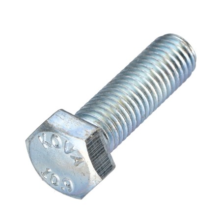 1 x Machine Screw Hexagonal Head Pitch Left M7X50 Class 10.9 geomet steel
