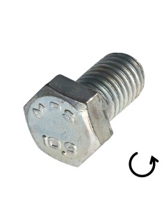 Machine Screw Hexagonal Head Pitch Left M4X16 Class 10.9... 2