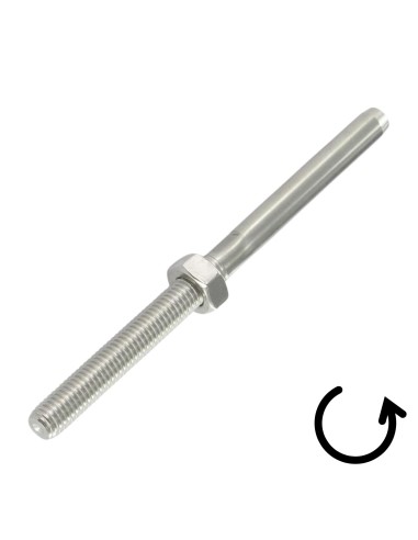 1 x Inside Right Thread Pitch Left Stainless...
