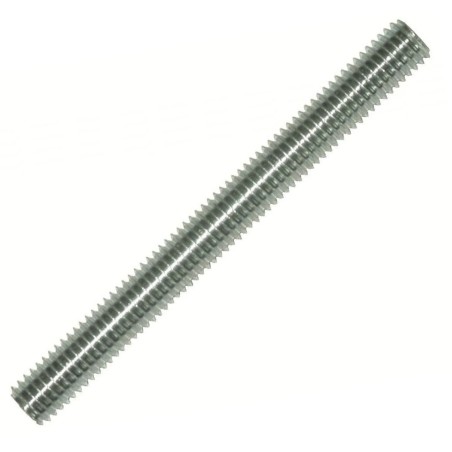 1 x Threaded Rod M24 Length 1 Meter Pitch Left Stainless Steel A2