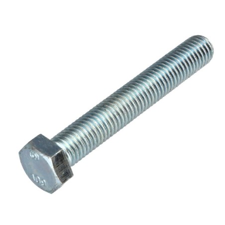 1 x Machine Screw Hexagonal Head Pitch Left M10X80 Class 10.9 geomet steel