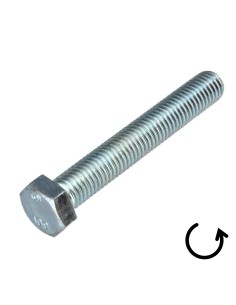 Machine Screw Hexagonal Head Pitch Left M10X80 Class 10.9... 2