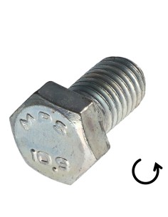 Machine Screw Hexagonal Head Pitch Left M10X16 Class 10.9... 2