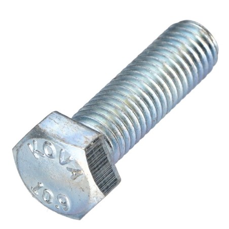 1 x Machine Screw Hexagonal Head Pitch Left M6X50 Class 10.9 geomet steel