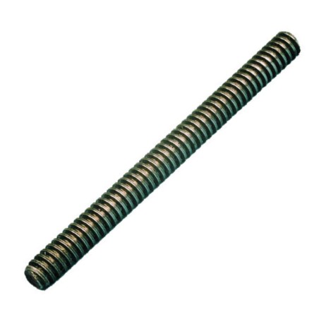 1 x Threaded Rod TR36X6 1 Meter Trapezoidal Left Steel