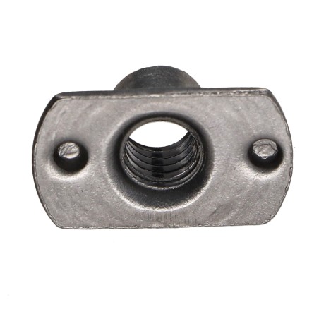 1 x Cylindrical Welding Nut internal boss M8 26X18 height 14.6 Steel